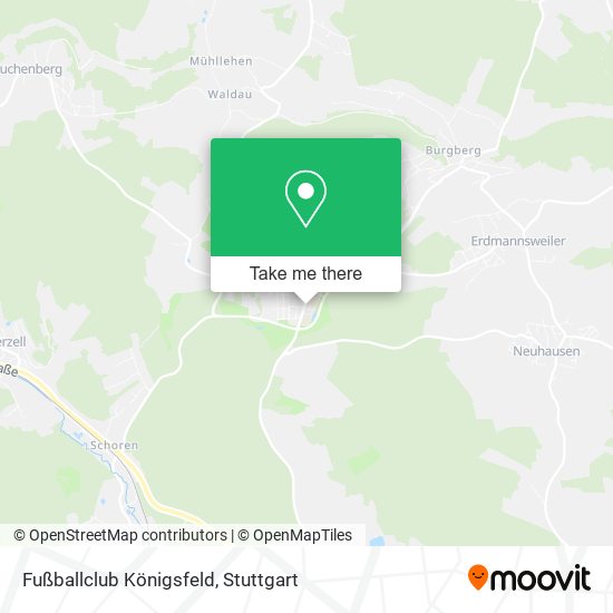 Fußballclub Königsfeld map