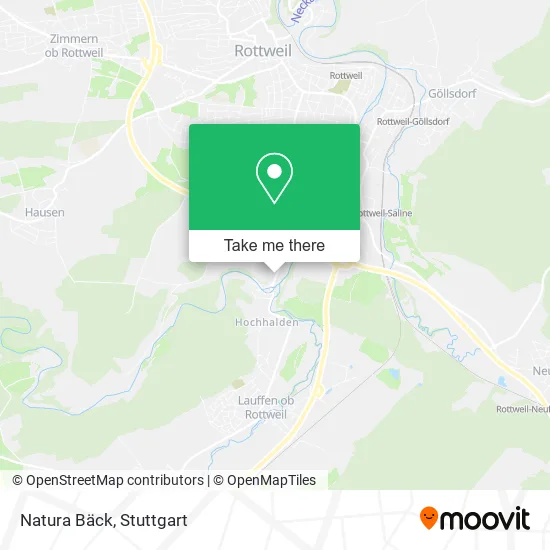 Карта Natura Bäck