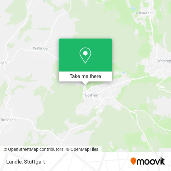 Карта Ländle