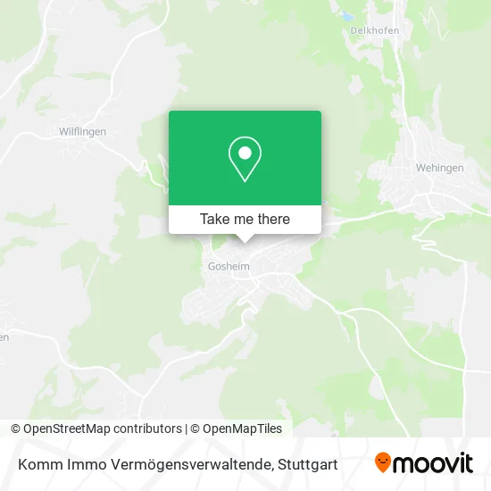 Карта Komm Immo Vermögensverwaltende