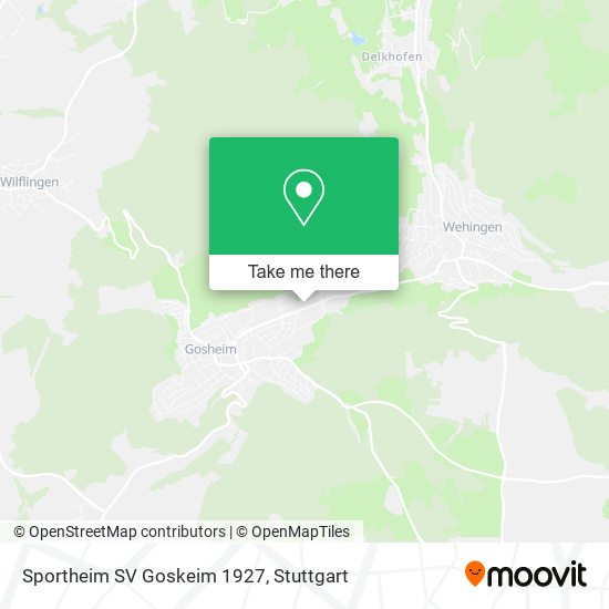 Sportheim SV Goskeim 1927 map