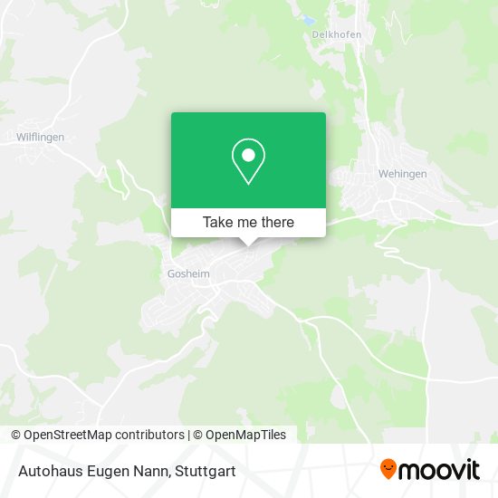 Карта Autohaus Eugen Nann