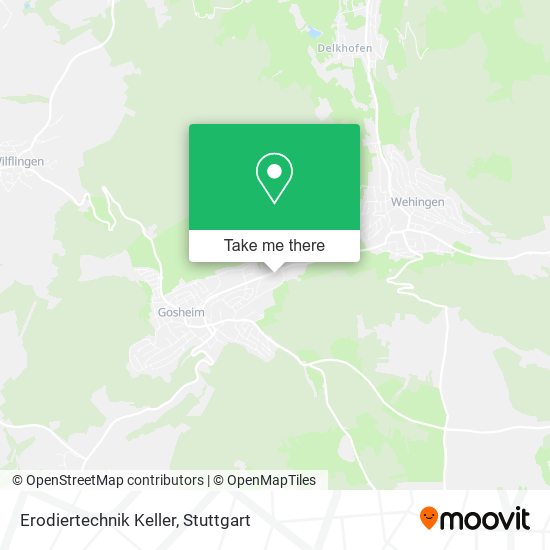 Erodiertechnik Keller map