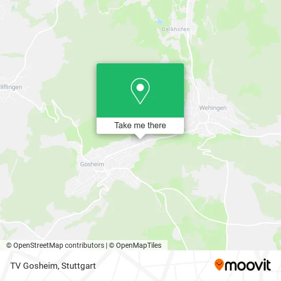 Карта TV Gosheim