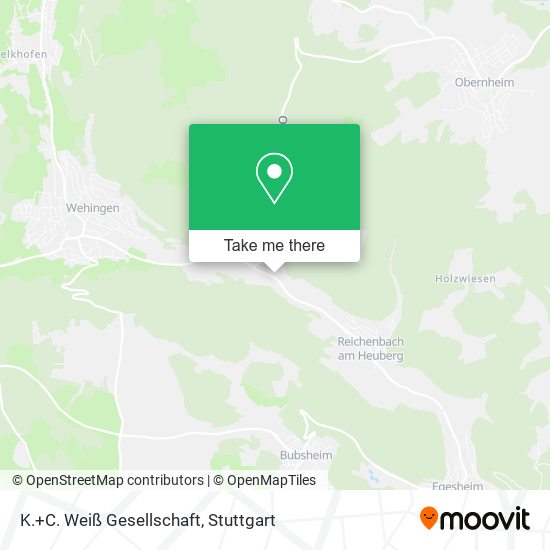 K.+C. Weiß Gesellschaft map