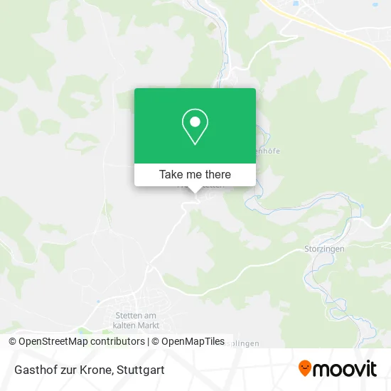 Карта Gasthof zur Krone