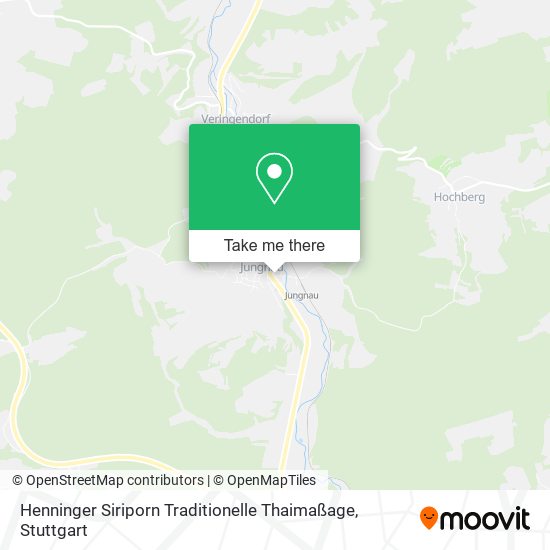 Карта Henninger Siriporn Traditionelle Thaimaßage