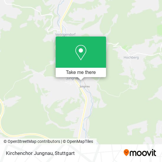 Kirchenchor Jungnau map