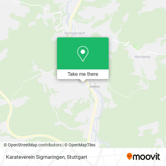 Karateverein Sigmaringen map