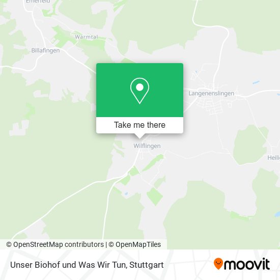 Unser Biohof und Was Wir Tun map