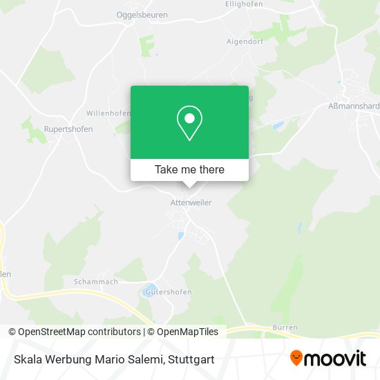 Skala Werbung Mario Salemi map