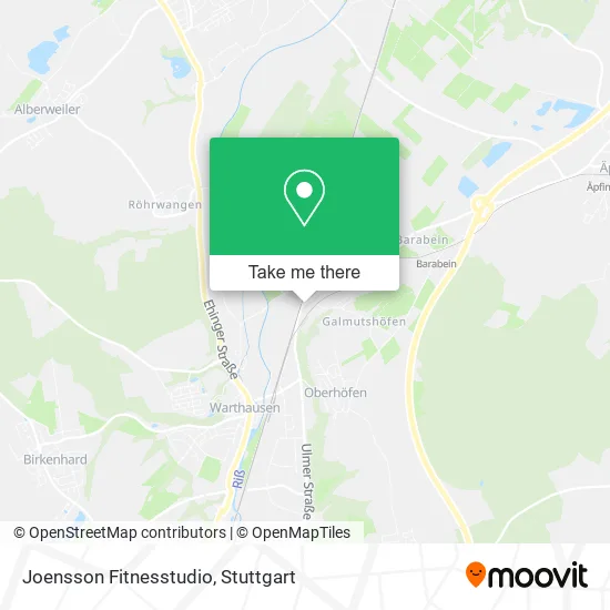 Карта Joensson Fitnesstudio