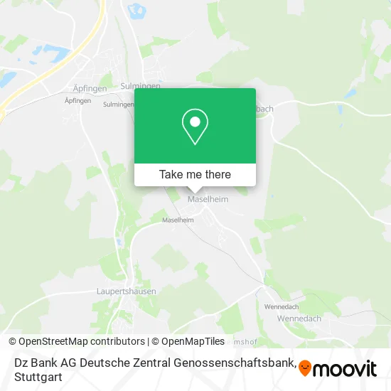 Карта Dz Bank AG Deutsche Zentral Genossenschaftsbank