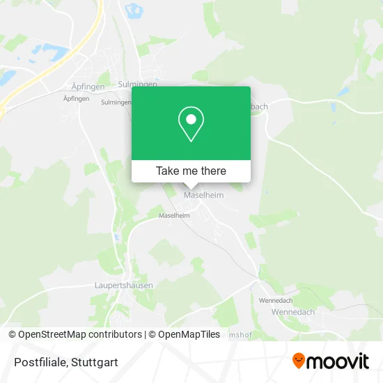 Карта Postfiliale