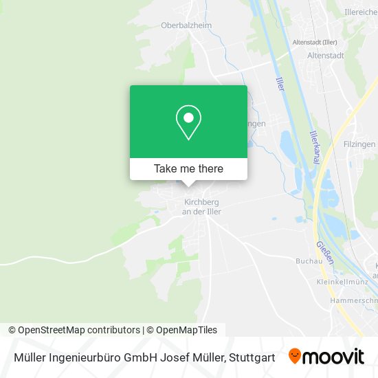 Müller Ingenieurbüro GmbH Josef Müller map