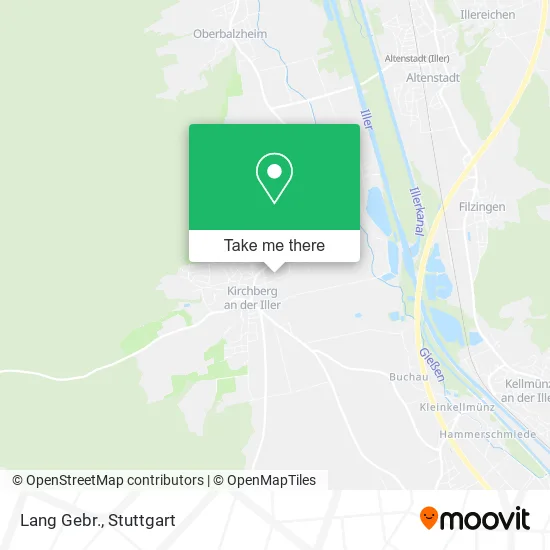 Карта Lang Gebr.