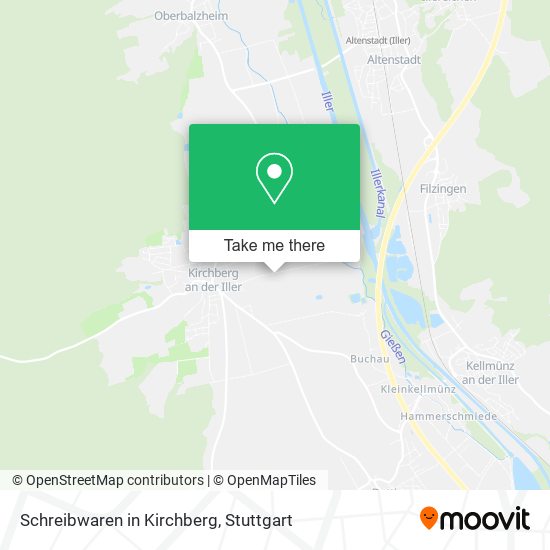 Schreibwaren in Kirchberg map
