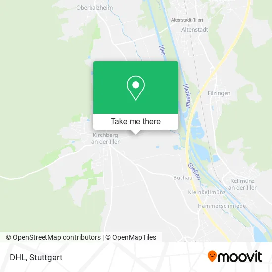 Карта DHL