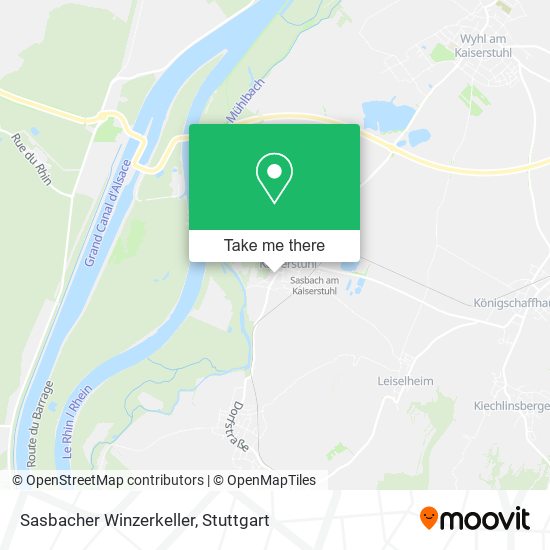 Sasbacher Winzerkeller map