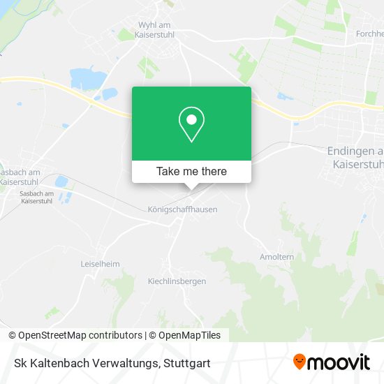 Sk Kaltenbach Verwaltungs map