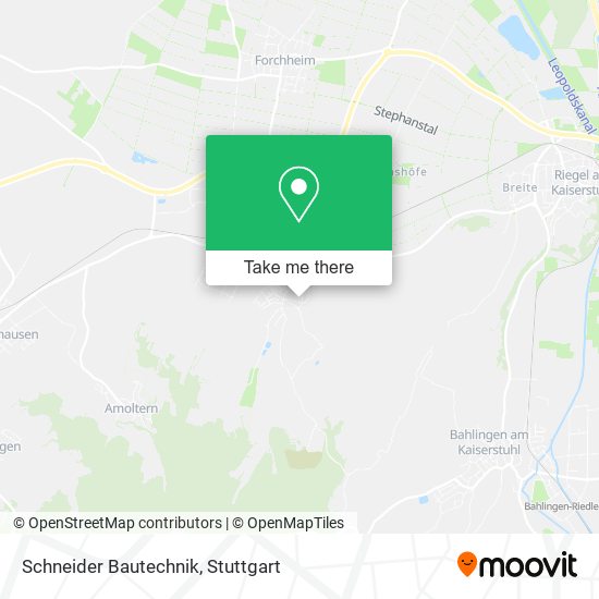 Schneider Bautechnik map
