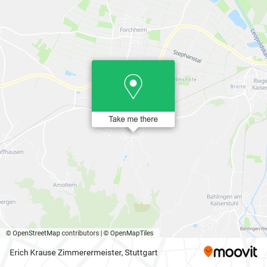 Erich Krause Zimmerermeister map