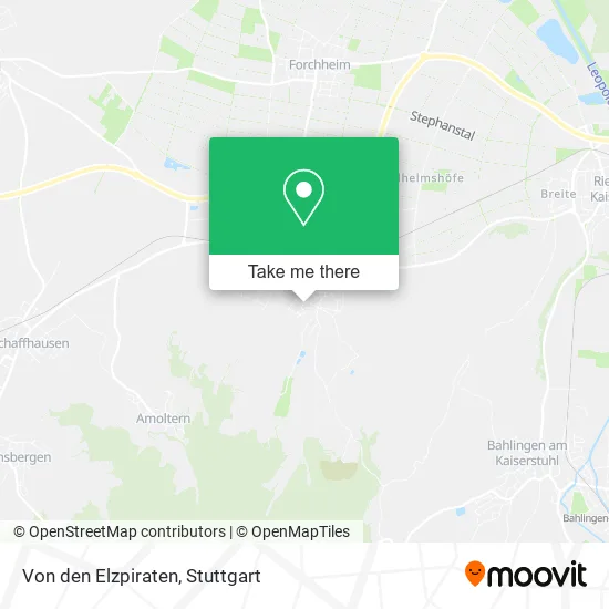 Карта Von den Elzpiraten