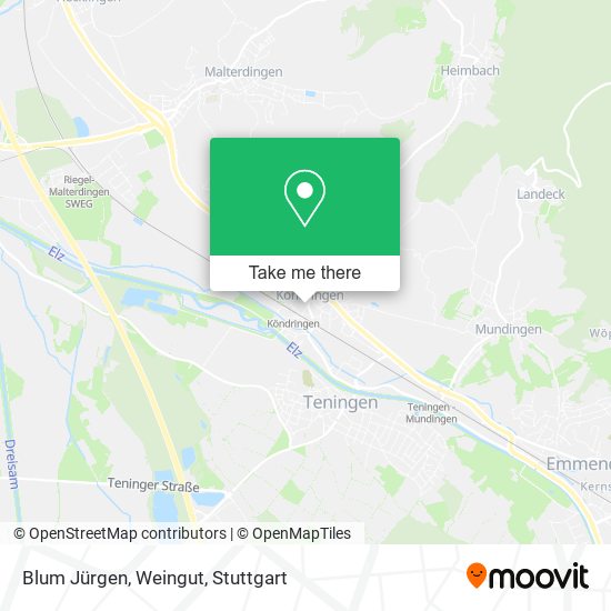 Blum Jürgen, Weingut map