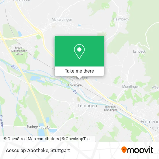 Карта Aesculap Apotheke