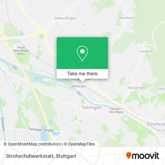 Карта Strohschuhwerkstatt