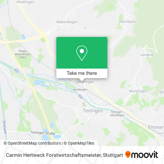 Карта Carmin Hertweck Forstwirtschaftsmeister