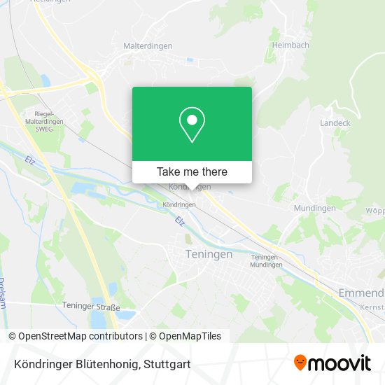 Köndringer Blütenhonig map