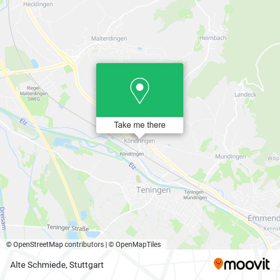 Alte Schmiede map