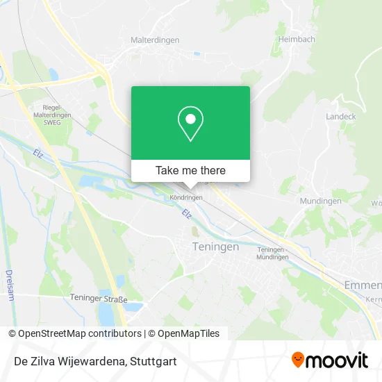 Карта De Zilva Wijewardena