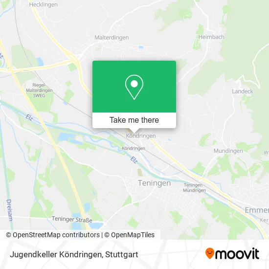 Карта Jugendkeller Köndringen