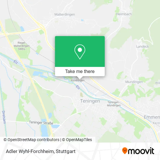 Карта Adler Wyhl-Forchheim