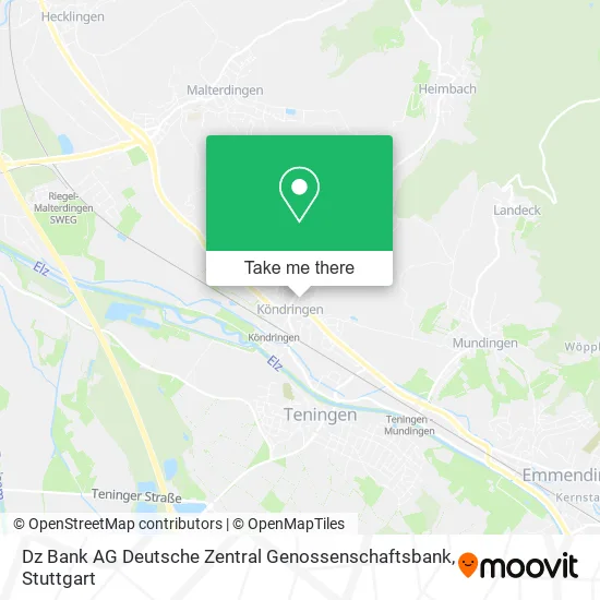 Карта Dz Bank AG Deutsche Zentral Genossenschaftsbank