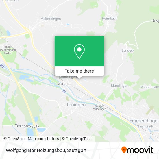 Wolfgang Bär Heizungsbau map