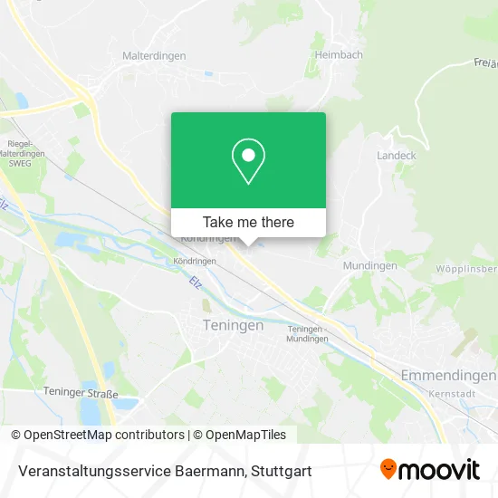 Карта Veranstaltungsservice Baermann