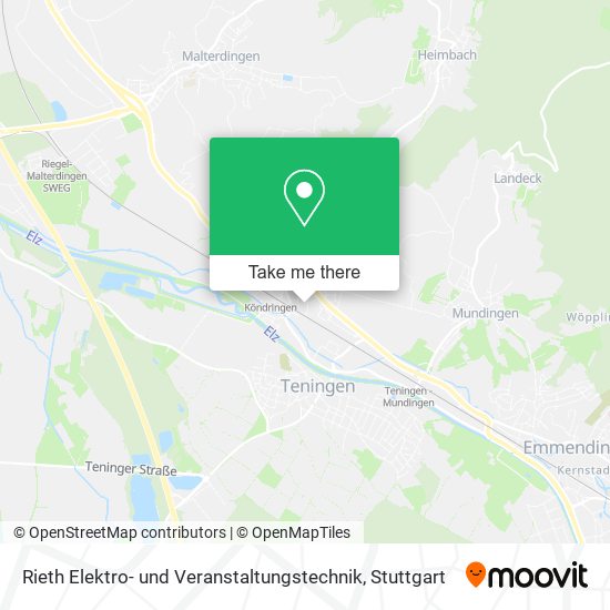Rieth Elektro- und Veranstaltungstechnik map