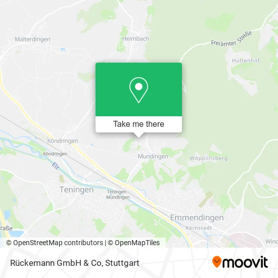 Карта Rückemann GmbH & Co