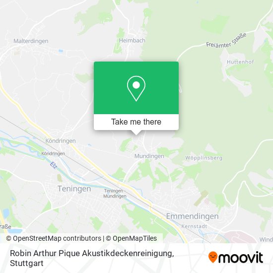 Robin Arthur Pique Akustikdeckenreinigung map