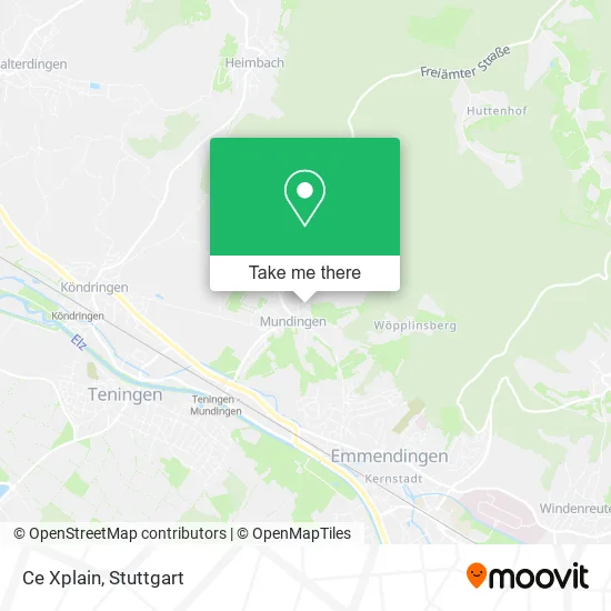 Карта Ce Xplain