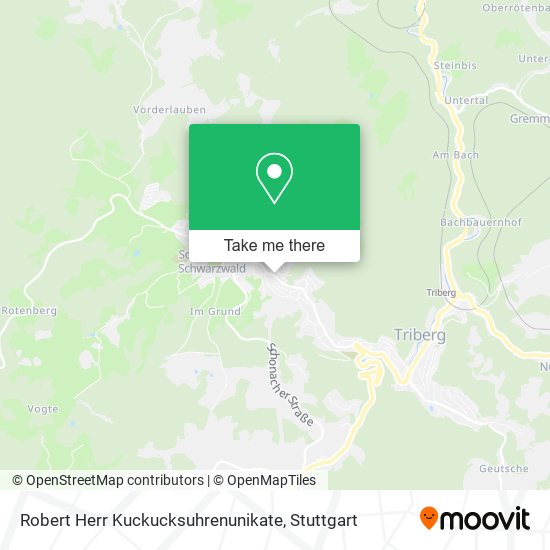 Robert Herr Kuckucksuhrenunikate map