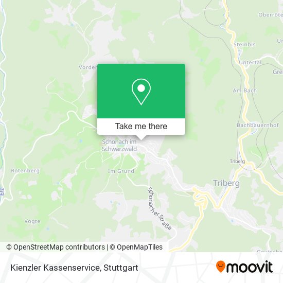 Kienzler Kassenservice map