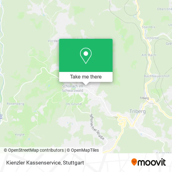 Карта Kienzler Kassenservice