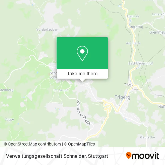 Карта Verwaltungsgesellschaft Schneider