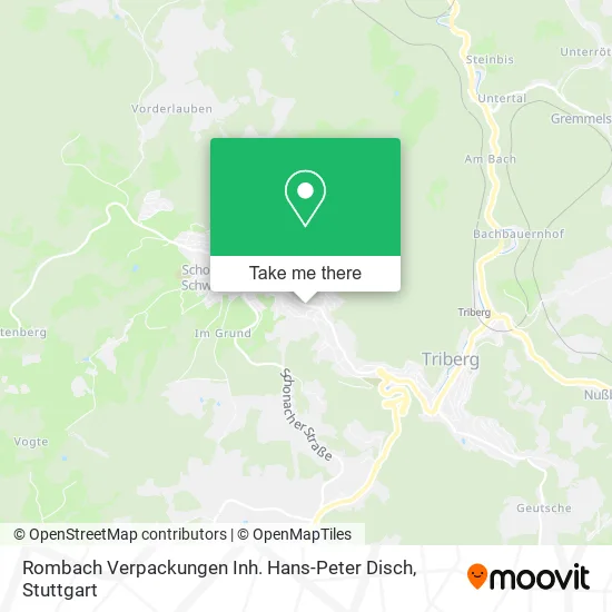 Карта Rombach Verpackungen Inh. Hans-Peter Disch