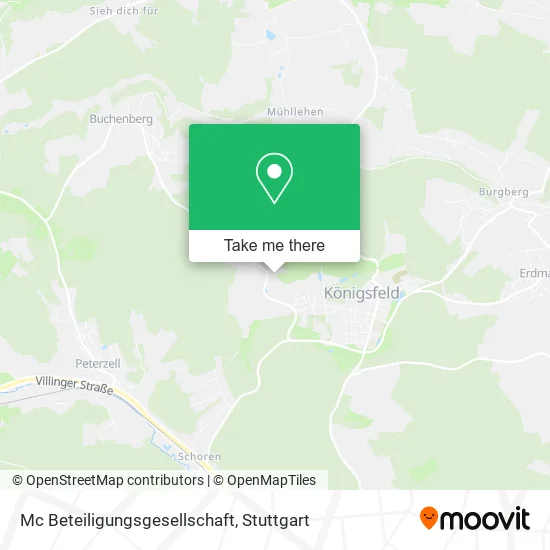 Карта Mc Beteiligungsgesellschaft
