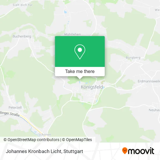 Карта Johannes Kronbach Licht